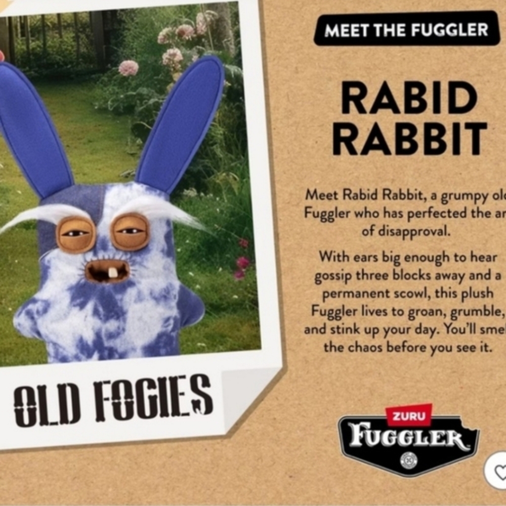 Fuggler 9" Rabid Rabbit - Picture 3 of 5